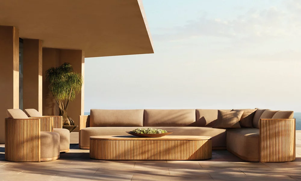 ชุดโซฟาสนามไม้สัก Byron Teak พรีเมี่ยม|ฮาววินเฟอร์นิเจอร์