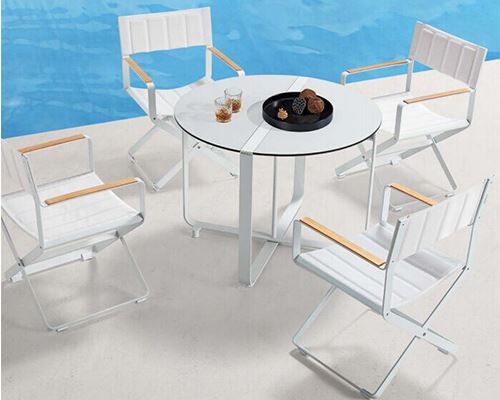 โต๊ะลานพับและเก้าอี้